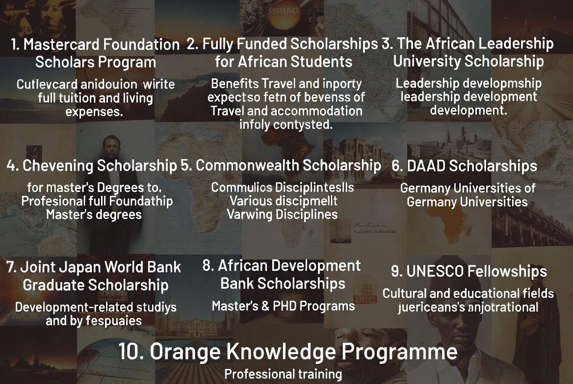 Top 10 Fully Funded Scholarships for African Students in 2026