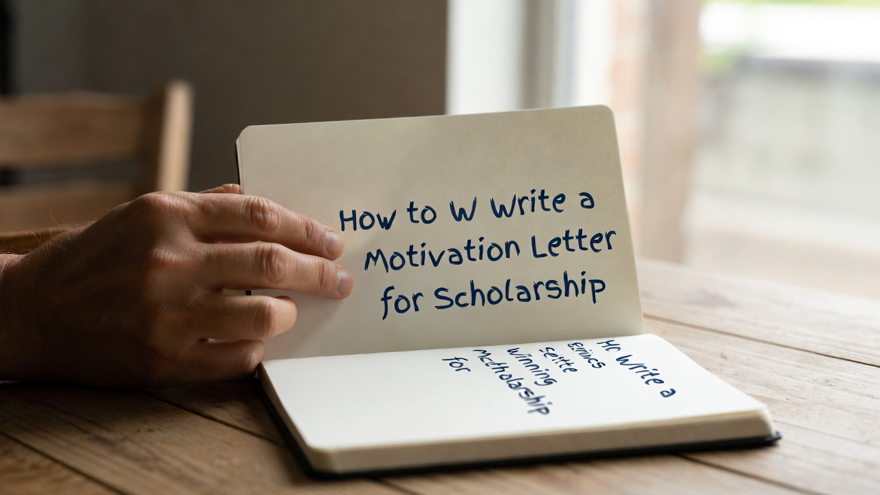 How to Write a Winning Motivation Letter for Scholarship