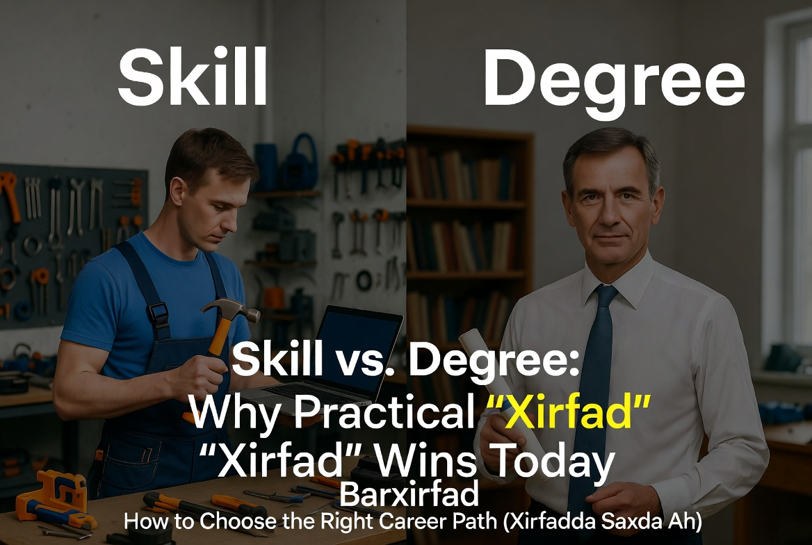 Skill vs. Degree: Why Practical "Xirfad" Wins Today