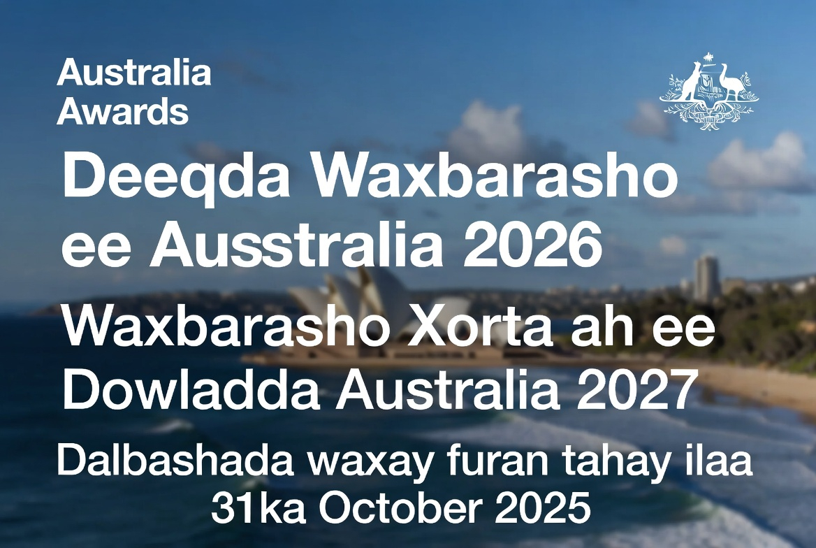 Deeqda Waxbarasho ee Australia 2026: Fully Funded Australia Government Scholarships 2027