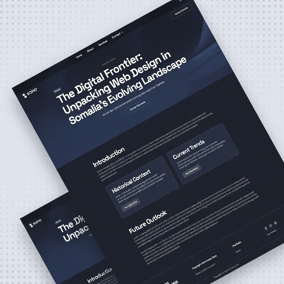 Web Design in Somalia